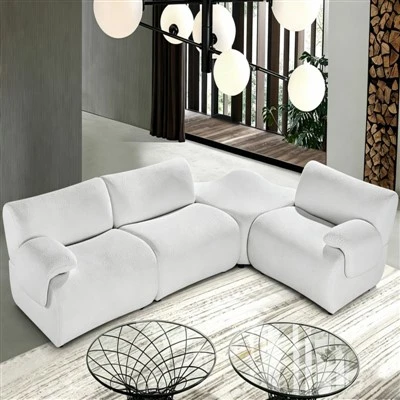 Šiuolaikinė L-formos modulinė sofa